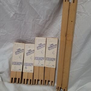 5 Sets of Uni Stretch Bars for Needlework, Needlepoint, 6" 7" 13"